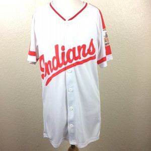 Men's Bakersfield Indians Baseball 75th Anniversary Short Sleeve Shirt #46 Sz S